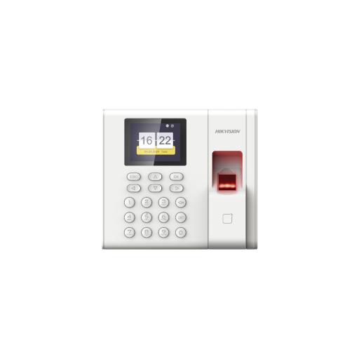 [HIKVISIONDIGITALTECHNOLOGY_DS-K1A8503EF-B] Hikvision Digital Technology Checador de Huella con Batería de Respaldo  / Reportes por USB / 1,000 Usuarios / 1000 Huellas / 100,000 Registros / Lector de Tarjetas EM / Uso con iVMS-4200.