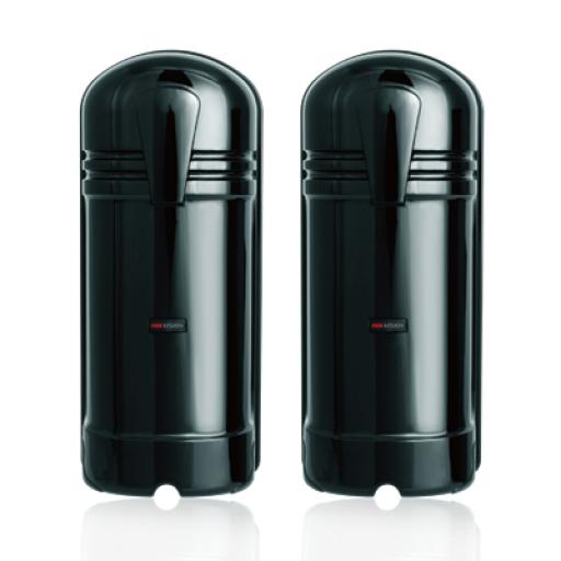[HIKVISIONDIGITALTECHNOLOGY_DS-PI-D60/FM] Hikvision Digital Technology Detector de Rayo Fotoeléctrico / 2 Rayos / 4 Frecuencias de Operación / 60 Metros / Alimentación 12-24 Vcc
