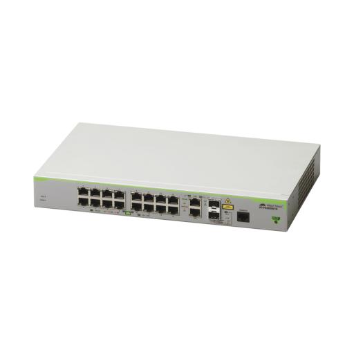 [ALLIEDTELESIS_AT-FS980M/18-10] Allied Telesis Switch Administrable CentreCOM FS980M, Capa 3 de 16 Puertos 10/100 Mbps + 2 puertos RJ45 Gigabit/SFP Combo