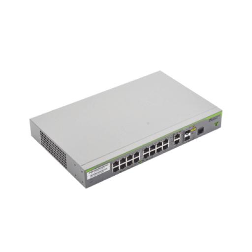 [ALLIEDTELESIS_AT-FS980M/18-10] Allied Telesis Switch Administrable CentreCOM FS980M, Capa 3 de 16 Puertos 10/100 Mbps + 2 puertos RJ45 Gigabit/SFP Combo