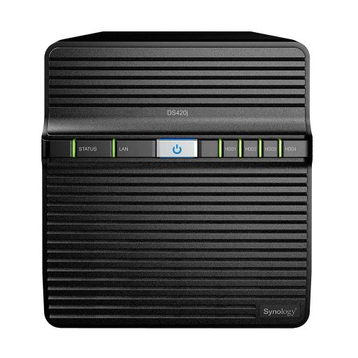 [SYNOLOGY_DS420J] Synology Servidor NAS de 4 Bahías / Servicio Nube Gratis (P2P) / Administración Remota y Respaldo Programado