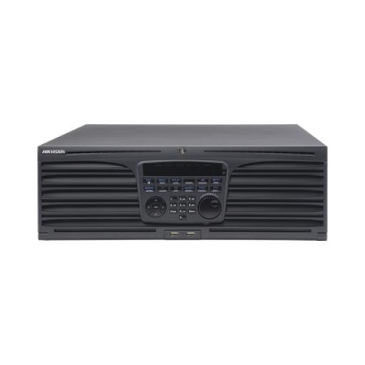 [HIKVISIONDIGITALTECHNOLOGY_DS-9664NI-I16] Hikvision Digital Technology NVR 12 megapixel (4K) / 64 canales IP / Soporta Cámaras con AcuSense  / 16 Bahías de Disco Duro / 2 Tarjetas de Red / Soporta RAID con Hot Swap / HDMI en 4K / Soporta POS