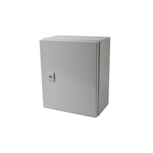 [PRECISION_PST-2530-15A] Precision Gabinete de Acero IP66 Uso en Intemperie (250 x 300 x 150 mm) con Placa Trasera Interior Metálica y Compuerta Inferior Atornillable (Incluye Chapa y Llave T).
