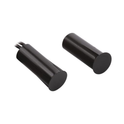 [SFIRE_SF-1017BR] SFire Contacto magnético para puertas y ventanas aluminio y madera de empotrar color café /GAP: 19mm 