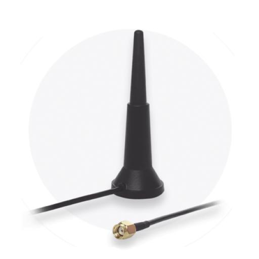 [TELTONIKA_PR1KRD30] Teltonika Antena WiFi Doble Banda SMA, 3 dBi, Magnetica, cable 1.5M