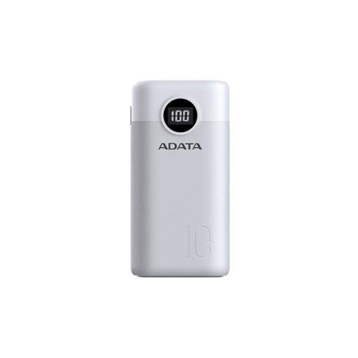[ADATA_AP10000QCD-DGT-CWH] Cargador Portátil Adata P10000QCD, 10.000mAh, Blanco