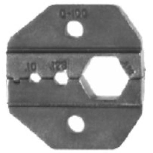 [RFINDUSTRIES_RFA-4005-02] RF Industries Mordaza para Plegar Conectores de Anillo en RG-8/U, RG-213/U, RG-214/U, 9913 y CNT-400 en tamaños 0.100", 0.128" y 0.429".