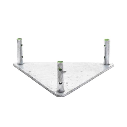 [SYSCOMTOWERS_SBA-30G] SYSCOM TOWERS Base para Torre Sección STZ30G Galvanizada por Inmersión en Caliente.