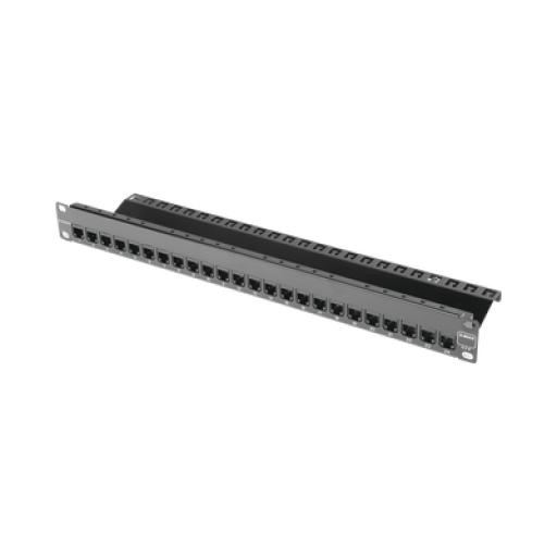 [SIEMON_Z6APNL24K] Siemon Patch Panel ZMAX with jack UTP CAT6A 24 PORT 1U black