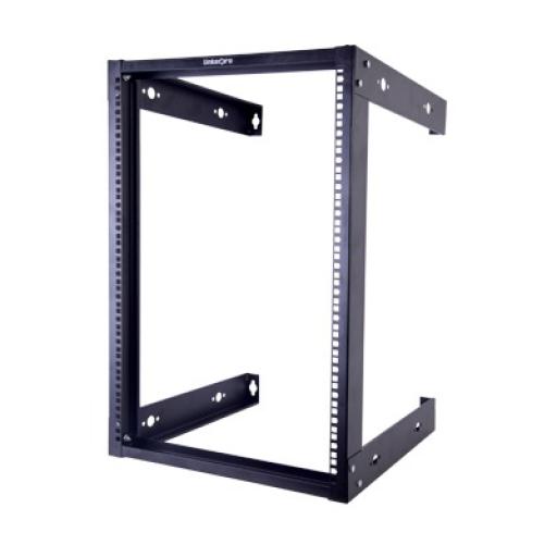 [LINKEDPROBYEPCOM_LP-RAP-1916] LINKEDPRO BY EPCOM Rack Abierto de montaje en Pared, de 19in, 16 unidades de rack