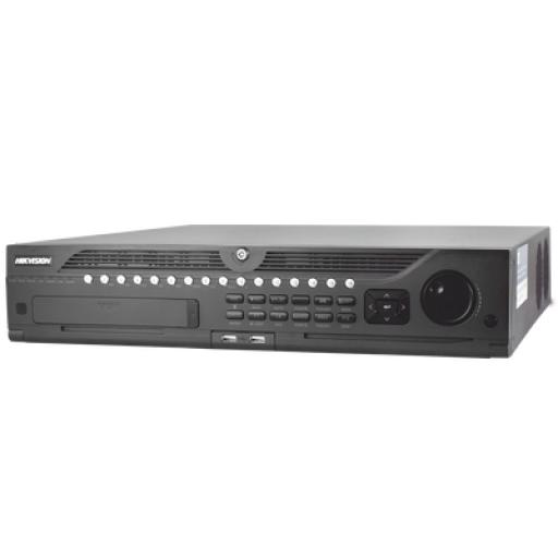 [HIKVISIONDIGITALTECHNOLOGY_DS-9632NI-I8] Hikvision Digital Technology NVR 12 Megapixel (4K) / 32 Canales IP / Soporta Cámaras con AcuSense / 8 Bahías de Disco Duro / 2 Tarjetas de Red / Soporta RAID con Hot Swap / HDMI en 4K / Soporta POS