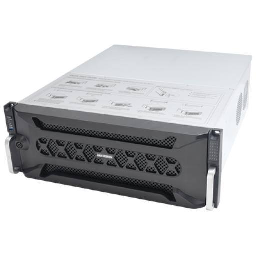 [HIKVISIONDIGITALTECHNOLOGY_DS-96128NI-I24] Hikvision Digital Technology NVR 12 Megapixel (4K) / 128 canales IP / 24 Bahías de Disco Duro / 4 Puertos de Red / Soporta RAID con Hot Swap / NVR de Alto Desempeño