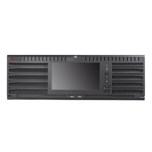 [HIKVISIONDIGITALTECHNOLOGY_DS-96128NI-I24] Hikvision Digital Technology NVR 12 Megapixel (4K) / 128 canales IP / 24 Bahías de Disco Duro / 4 Puertos de Red / Soporta RAID con Hot Swap / NVR de Alto Desempeño