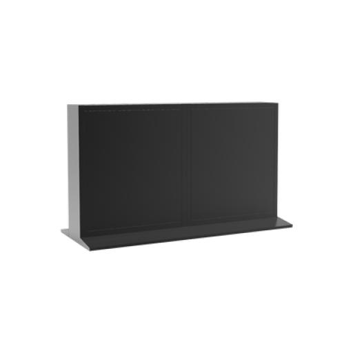 [HIKVISIONDIGITALTECHNOLOGY_DS-DN55B3M/B] Hikvision Digital Technology Gabinete Pedestal Modular Para Piso / Compatible con Monitor de 55" / Especial para Videowall / Compatible con DS-D2055NL-B/G - DS-D2055LU-Y
