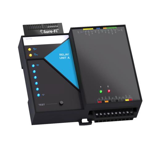 [SURE-FI_DS006-RELAY] Sure-Fi Relay Inalámbrico / 2 Relevadores / 2 Entradas / Atraviesa hasta1.6 KM En Construcción o Material