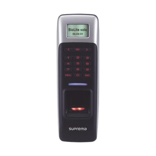[SUPREMA_BLSOC] Suprema BioLite Lector de Huella y Teclado / Standalone / Diseño Compacto y Elegante / Protección IP65