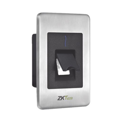 [ZKTECO_FR-1500-WPA] ZKTeco Lector de huella y tarjeta de proximidad esclavo RS-485  para exterior COMPATIBLE UNICAMENTE CON PANELES ATLAS