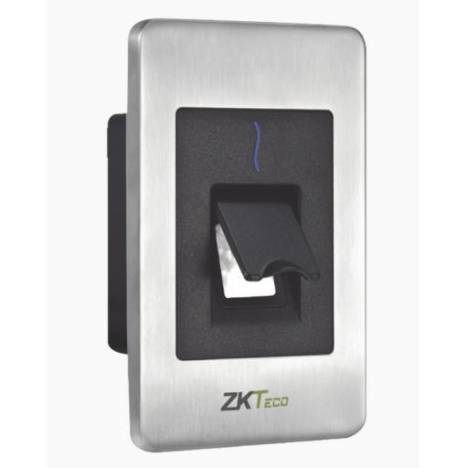 [ZKTECO_FR-1500-WPA] ZKTeco Lector de huella y tarjeta de proximidad esclavo RS-485  para exterior COMPATIBLE UNICAMENTE CON PANELES ATLAS