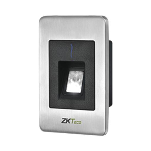 [ZKTECO_FR1500S] ZKTeco Lector de huella y tarjeta de proximidad esclavo RS-485 para exterior
