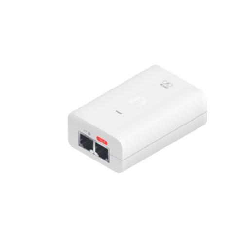 [UBIQUITINETWORKS_U-POE-AF] Ubiquiti Networks Adaptador POE Ubiquiti (48 VDC, 0.32 A) puerto Gigabit, ideal para equipos UniFi