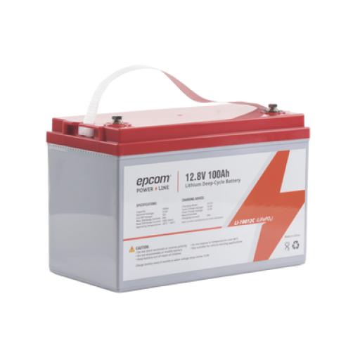[EPCOM_LI-100-12C] Epcom Batería de Litio Ciclo Profundo 12.8 Vcc 100Ah (LiFePO4)