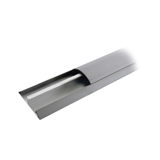 [THORSMAN_DMCTALUM] Thorsman Ducto de media caña de aluminio, tramo de 2.5m de largo (8801-80300)