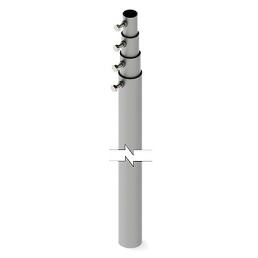 [SYSCOMTOWERS_SLM-12] SYSCOM TOWERS Mástil Telescópico de 12 m. (Requiere accesorios de Instalación)