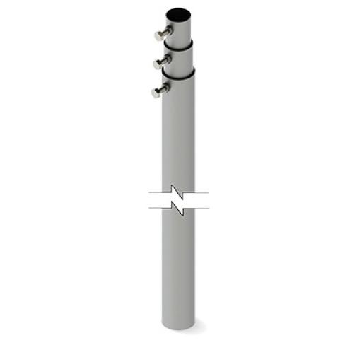 [SYSCOMTOWERS_SLM-9] SYSCOM TOWERS Mástil Telescópico de 9 m. (Requiere accesorios de Instalación)