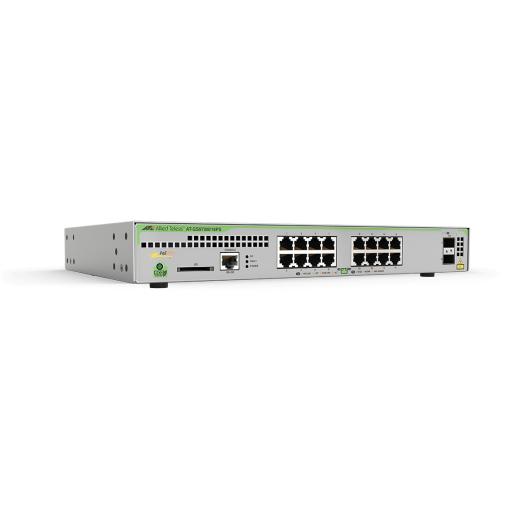 [ALLIEDTELESIS_AT-GS970M/18PS-R-10] Allied Telesis Switch PoE Administrable GS970M, 16Puertos 10/100/1000