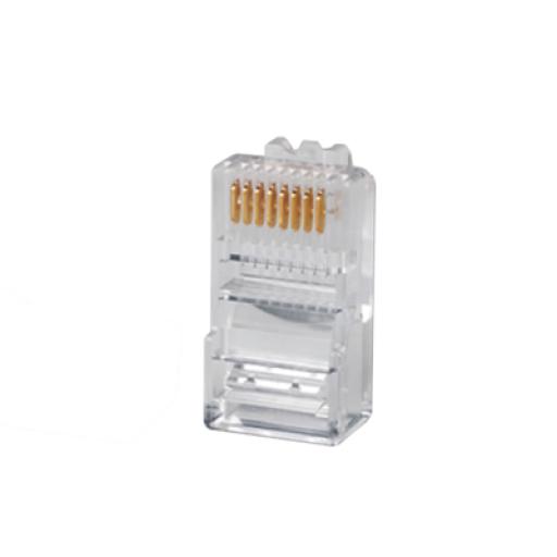[SIEMON_P-8-8] Siemon Plug RJ45 Cat5e, Para Cable UTP Calibre 22 a 26 AWG, Chapado en Oro de 50 micras
