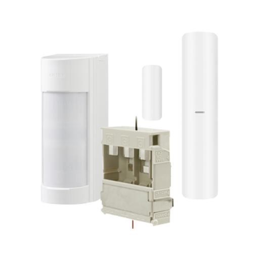 [OPTEX_VXI-R-W-HKV] Optex Detector de Movimiento Pasivo con Transmisor DS-PDMC-EG2-WB(B)/ Inalámbrico / 100% Exterior / Compatible para panel AXPRO