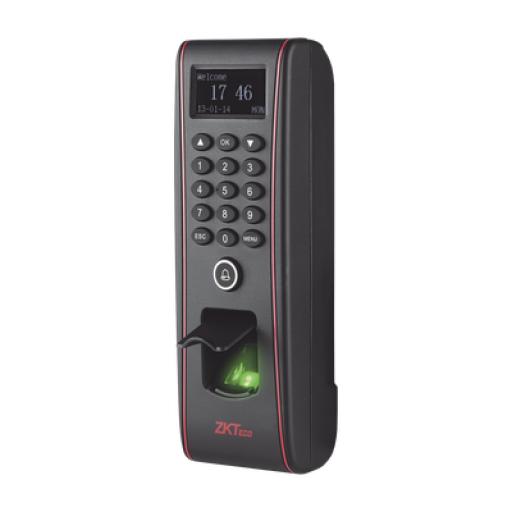 [ZKTECO_TF-1700] ZKTeco Terminal biométrica exterior / 3,000 huellas / 10,000 tarjetas / TCP/IP / Wiegand 26bit / 30,000 eventos