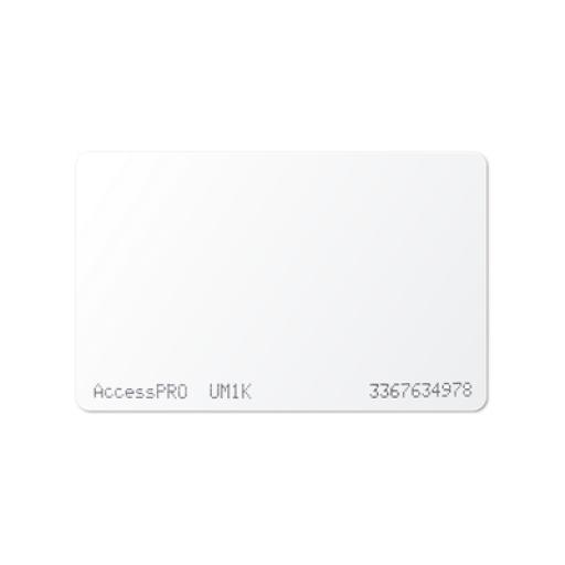 [ACCESSPRO_ACCESS-DUAL-UM] AccessPRO Tarjeta Tecnología Dual: RFID (UHF) 900MHz/MIFARE; 13.56MHz Para Oficinas y Estacionamientos