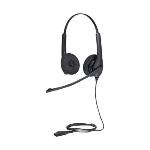 [JABRA_BIZ-1500-DUO-QD] Jabra Jabra Biz 1500 Duo, auricular profesional con cancelación de ruido, ideal para contact center con conexión QD (1519-0157) 