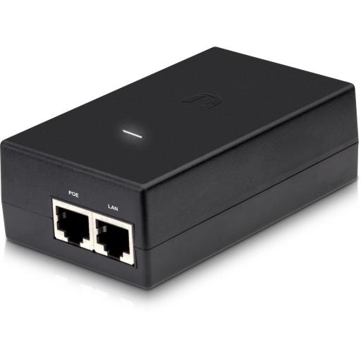 [UBIQUITINETWORKS_POE-50-60W] Ubiquiti Networks Adaptador PoE Ubiquiti de 50 VDC, 1.2 A puerto Gigabit para equipos airFiber