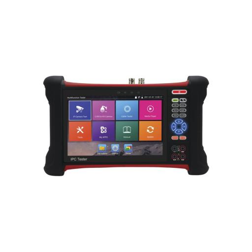 [EPCOM_TPTURBO4KPLUS] Epcom Probador de Vídeo Android con Pantalla LCD de 7" para IP ONVIF / HD-TVI 8MP (TurboHD) / Análogo, ONVIF, Wi-Fi, Scanner IP, WiFi, entrada HDMI/Medidor de potencia optica