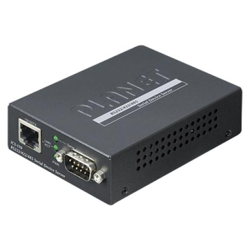 [PLANET_ICS-110] Planet Convertidor de Medios de RS-232/ RS-422/ RS-485 a Fast Ethernet, Administración Web, SNMP y Telnet