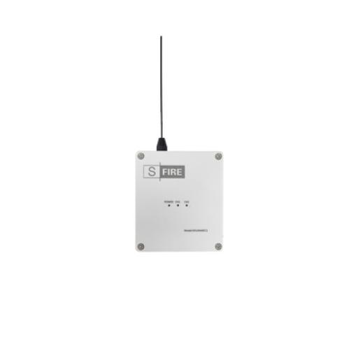 [SFIRE_SF-LORA-REC-2] SFire Receptor inalámbrico / 2500 metros de cobertura / 2 salidas de relevador tipo C 