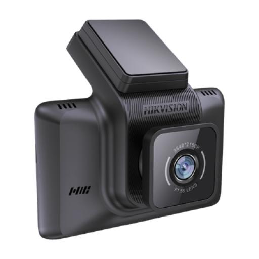 [HIKVISIONDIGITALTECHNOLOGY_AE-DC4328-K5] Hikvision Digital Technology Cámara de Tablero / Cámara Frontal de 4 Megapixel (2K) y Trasera de 2 Megapixel (1080p) / H.265 /  Pantalla Touch 3" / WiFi / G-Sensor / Micrófono y Bocina Integrada / Micro SD / Soporta App / Facil de Instalar