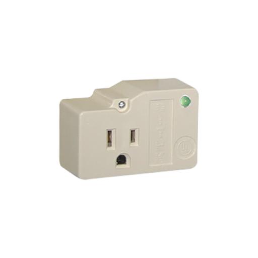 [DITEK_DTK-1F] Ditek Dispositivo de Protección Contra Sobretensiones de 120 VCA 15 A, Transformadores de Alarma, Electrodomésticos, Máquinas Contestadoras, Fax, Impresoras