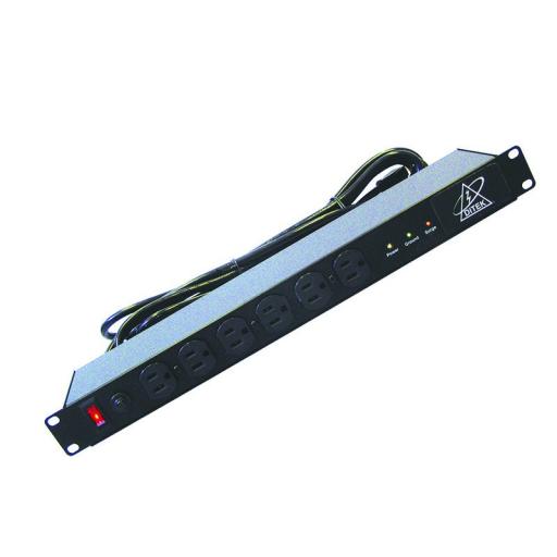 [DITEK_DTK-RMAC12] Ditek Protector Contra Sobretensiones de 120 VCA, 15 A, 12 Salidas, Montaje en Rack 1U, Servidores Montados en Rack, Sistemas de Voz, Controladores, Equipos de Video Vigilancia