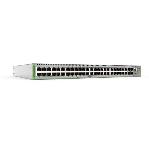 [ALLIEDTELESIS_AT-GS980M/52-10] Allied Telesis Switch Administrable CentreCOM GS980M, Capa 3 de 48 puertos 10/100/1000Mbps + 4 SFP Gigabit