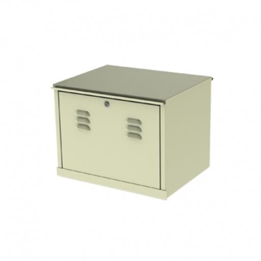 [EPCOM_SVR-1419-G] Epcom Gabinete para resguardo de baterías (hasta dos baterías PL110D12). Lámina Galvanizada.