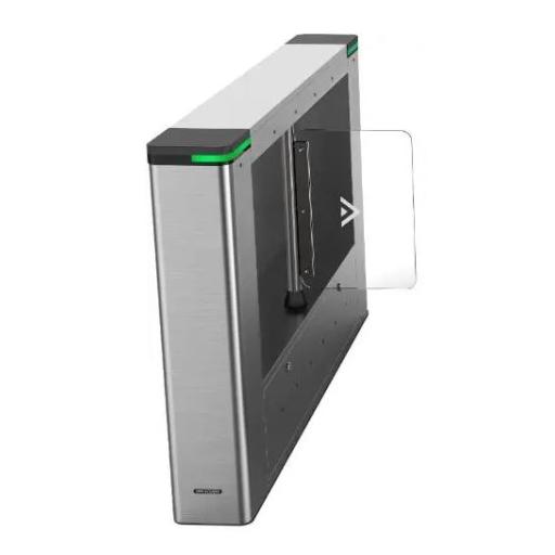 [HIKVISIONDIGITALTECHNOLOGY_DS-K3B501SX-L/M-DP90] Hikvision Digital Technology Torniquete IZQUIERDO tipo Swing para Carril de 90 cms / Incluye Lector de Tarjeta / TCP/IP / Administrable por iVMS-4200 (Requiere Torniquete Derecho) / 6,000,000 MCBF / 12 Pares de IR 