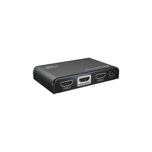 [EPCOM_TT-312-V2.0] Epcom Divisor (Splitter) HDMI 4K de 1 entrada a 2 salidas / Soporta 4K×2K / HDMI 2.0 /  HDCP 2.2 / HDMI 3D / Longitud del cable de Entrada ≤30m, Salida ≤25m / Divide 1 Entrada de video HDMI  a 2 Salidas de Video HDMI (Simultaneas).