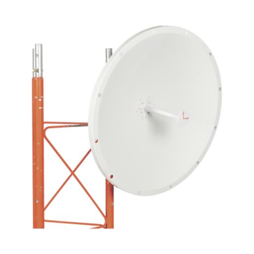 [TXPRO_TXP-D4865-28-N] TX PRO Antena Direccional con Frecuencia Extendida / 4.8 - 6.5 GHz / 28 dBi /  Jumper incluido con conector N-Macho / Polaridad en 90º y 45º / Montaje incluido para torre o mástil  