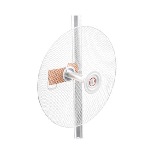 [TXPRO_TXPD30RJMIMO] TX PRO Antena direccional con diseño aerodinámico para minimiza la resistencia al viento, Ganancia de 30 dBi,  frecuencia (4.9 - 6.5 GHz), Polarización doble, incluye montaje para torre o mástil 
