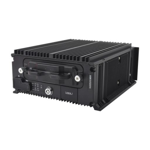 [HIKVISIONDIGITALTECHNOLOGY_DS-MP7608HN] Hikvision Digital Technology NVR Móvil de 8 Canales de 2 Megapixel / 8 Puertos PoE / 2 Bahías de Disco Duro / Incluye Modulo GPS, WiFi y 4G