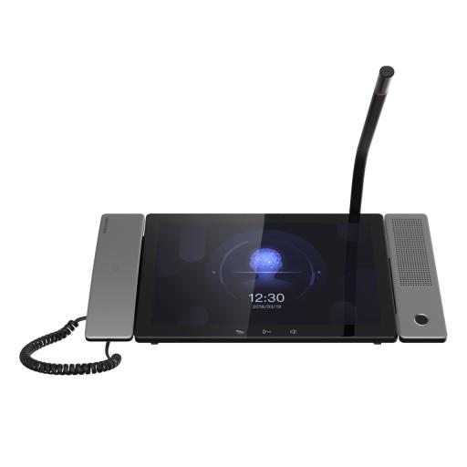 [HIKVISIONDIGITALTECHNOLOGY_DS-KM9503] Hikvision Digital Technology Estación Maestra Touch para Guardias en Soluciones de Multiapartamento IP / Apertura Remota de Puertas / Comunicación de Guardia con Residente y Visitante
