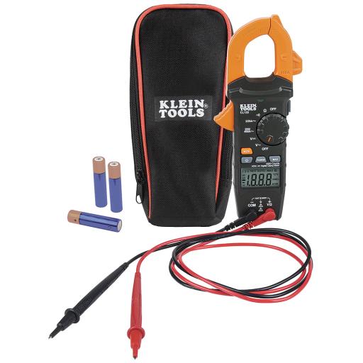 [KLEINTOOLS_CL-120] Klein Tools Amperímetro Digital de Gancho de Rango Automático de 400 A CA.